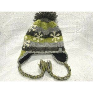 Ambler women's multicolor Wool Ear Flap‎ Hat Beanie